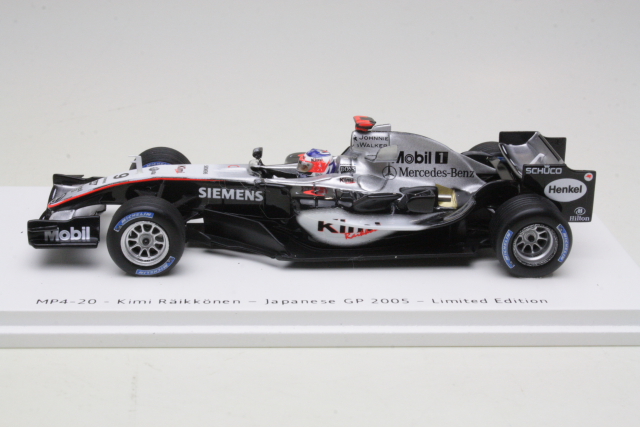 McLaren Mercedes MP4/20, 1st. Japan GP 2005, K.Räikkönen, no.9