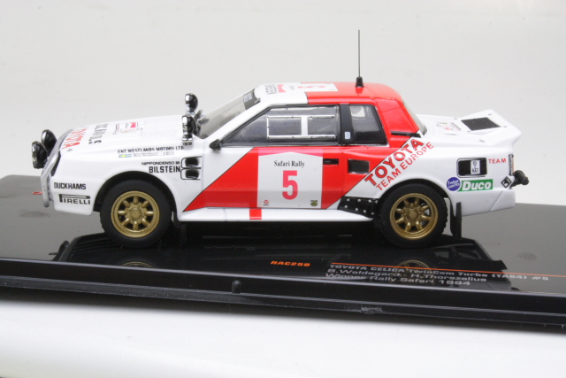 Toyota Celica Twincam Turbo, Safari 1984, B.Waldegard, no.5