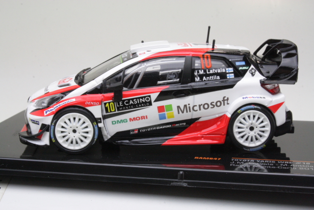 Toyota Yaris WRC, Monte Carlo 2017, J-M.Latvala, no.10