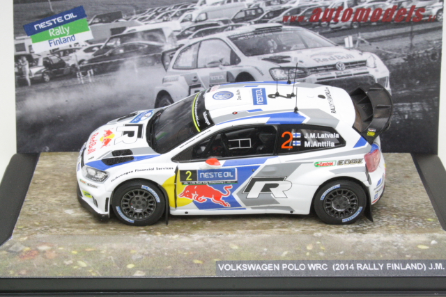 VW Polo R WRC, 1st. Finland 2014, J-M.Latvala, no.2 - Click Image to Close