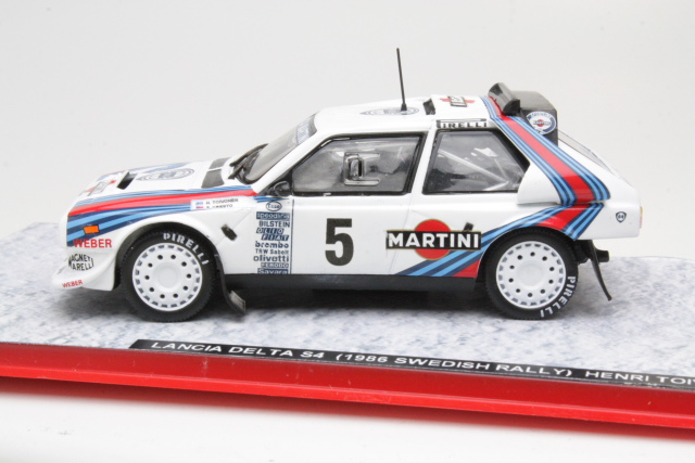 Lancia Delta S4, Sweden 1986, H.Toivonen, no.5