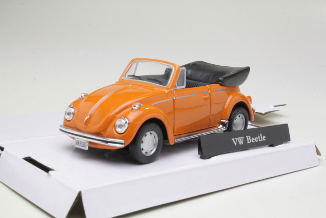VW Beetle Cabriolet, orange