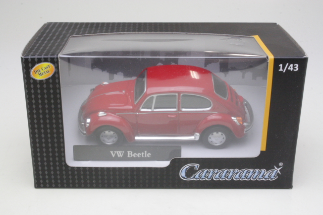 VW Beetle, red