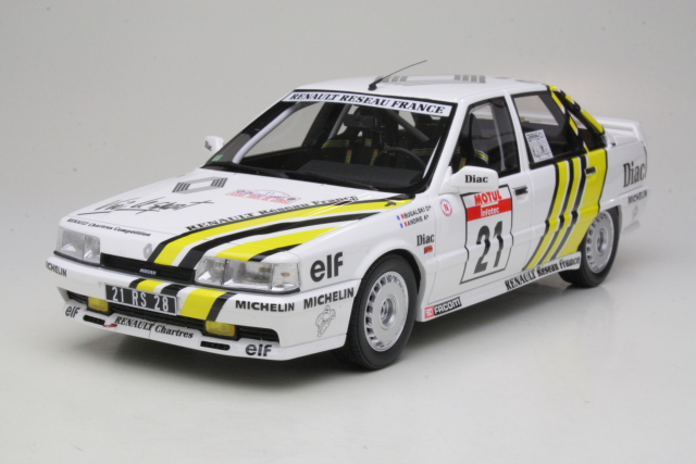 Renault 21 Turbo Gr.N, Tour de Corse 1988, P.Bugalski, no.21