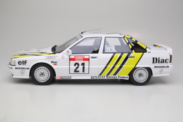 Renault 21 Turbo Gr.N, Tour de Corse 1988, P.Bugalski, no.21