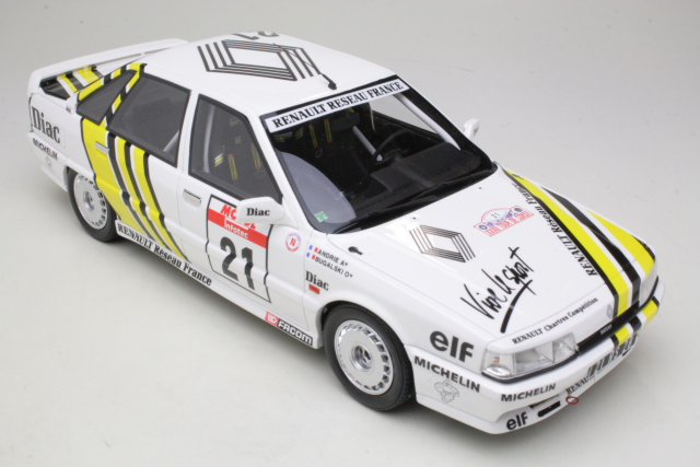 Renault 21 Turbo Gr.N, Tour de Corse 1988, P.Bugalski, no.21