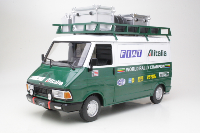 Fiat 242 1979 "Fiat Alitalia Rally Team" + traileri - Sulje napsauttamalla kuva