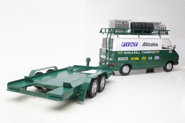 Fiat 242 1979 "Fiat Alitalia Rally Team" + traileri