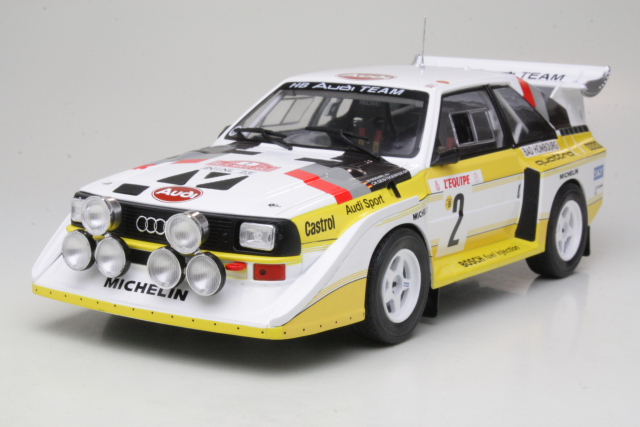 Audi Sport Quattro S1, Monte Carlo 1986, W.Röhrl, no.2 - Sulje napsauttamalla kuva