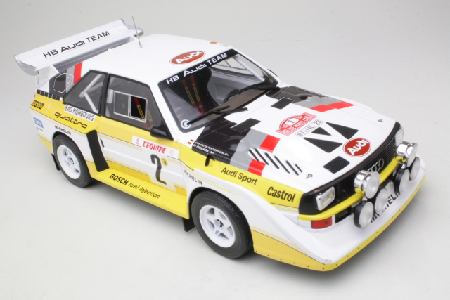 Audi Sport Quattro S1, Monte Carlo 1986, W.Röhrl, no.2 - Sulje napsauttamalla kuva