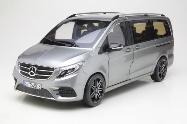 Mercedes V-Class 2018, harmaa - Sulje napsauttamalla kuva