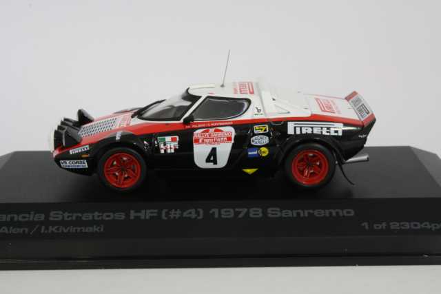 Lancia Stratos HF, 1st. San Remo 1978, M.Alen, no.4