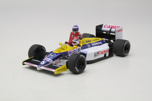 Williams Honda FW11, German 1986, K.Rosberg riding on N.Piquet