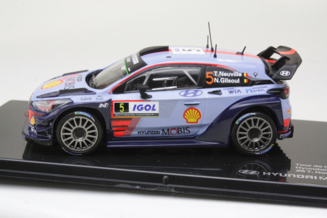 Hyundai i20 WRC, 1st. Tour de Corse 2017, T.Neuville, no.5