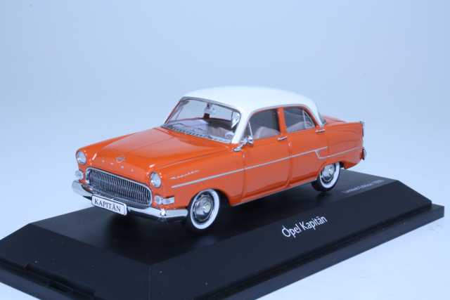 Opel Kapitän 1956, punainen - Sulje napsauttamalla kuva