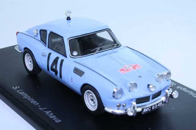Triumph Spitfire, Monte Carlo 1965, S.Lampinen, no.141