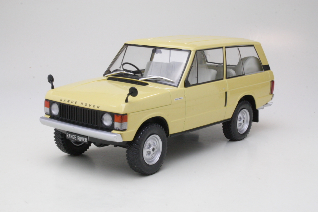 Range Rover 3.5 V8 1972, keltainen - Sulje napsauttamalla kuva