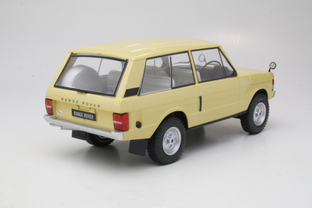 Range Rover 3.5 V8 1972, keltainen - Sulje napsauttamalla kuva