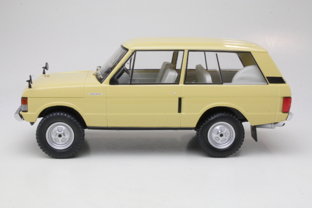 Range Rover 3.5 V8 1972, keltainen - Sulje napsauttamalla kuva