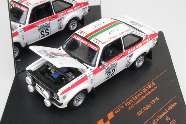 Ford Escort Mk2 RS1800, RAC 1976, P.Airikkala, no.22 - Sulje napsauttamalla kuva