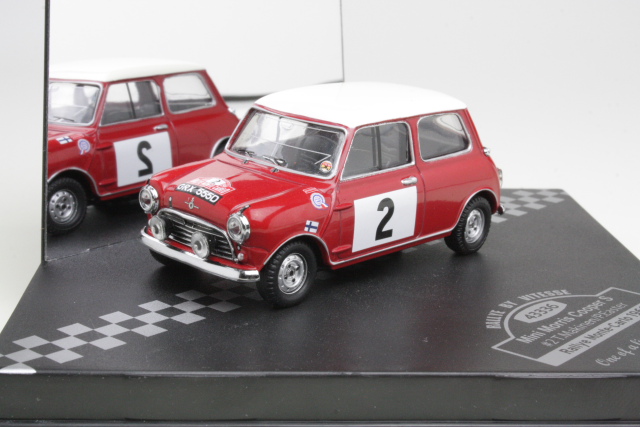 Mini Cooper S1275, 1st. Monte Carlo 1966, T.Mäkinen, no.2 - Sulje napsauttamalla kuva