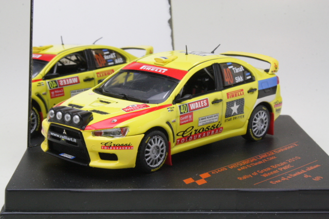 Mitsubishi Lancer Evo X. 1st. PWRC GB 2010, O.Tänak, no.40
