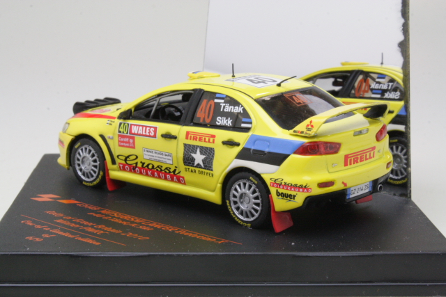 Mitsubishi Lancer Evo X. 1st. PWRC GB 2010, O.Tänak, no.40