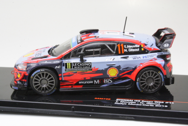 Hyundai i20 WRC, Monte Carlo 2019, T.Neuville, no.11 - Sulje napsauttamalla kuva