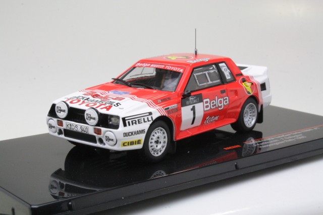 Toyota Celica TwinCam (TA64), Haspengauw 1985, J.Kankkunen, no.1