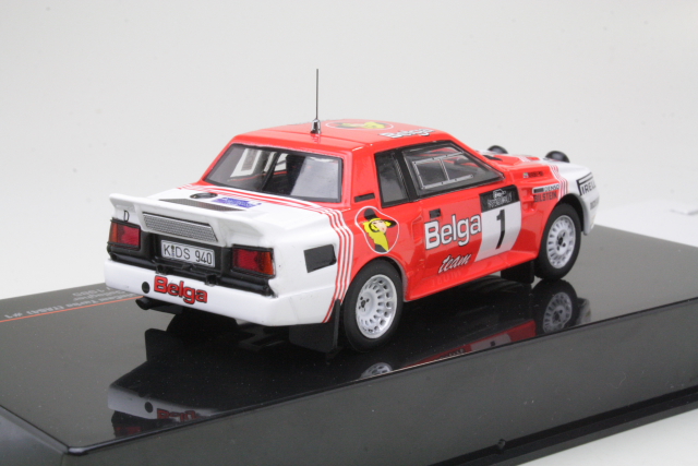 Toyota Celica TwinCam (TA64), Haspengauw 1985, J.Kankkunen, no.1 - Sulje napsauttamalla kuva