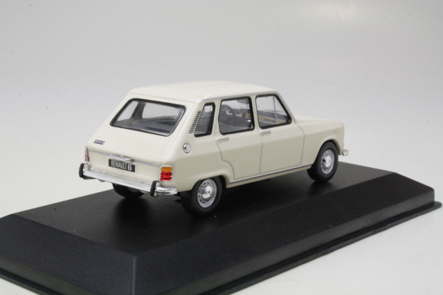 Renault R6 1970, white