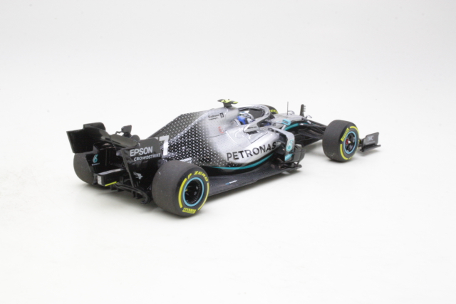 Mercedes AMG W10, F1 2019, V.Bottas, no.77