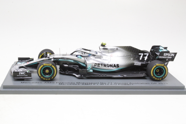 Mercedes AMG W10, 1st. Autralian GP 2019, V.Bottas, no.77 - Sulje napsauttamalla kuva