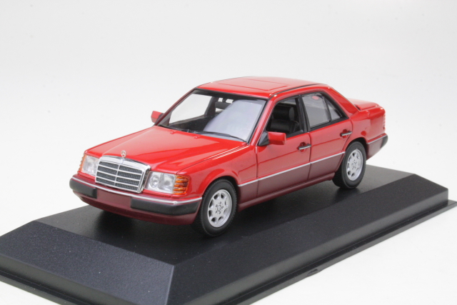 Mercedes 230E (w124) 1991, red