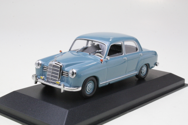 Mercedes 180 (w120) 1955, sininen - Sulje napsauttamalla kuva