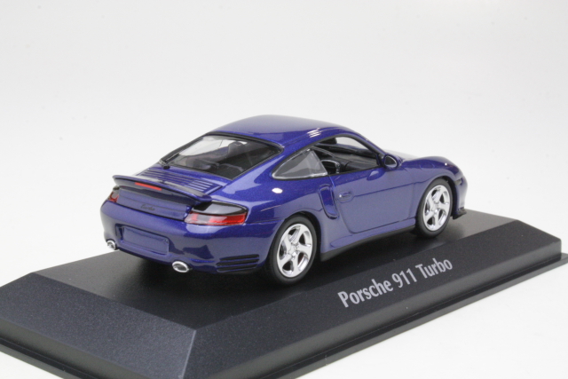 Porsche 911 Turbo (996) 1999, blue