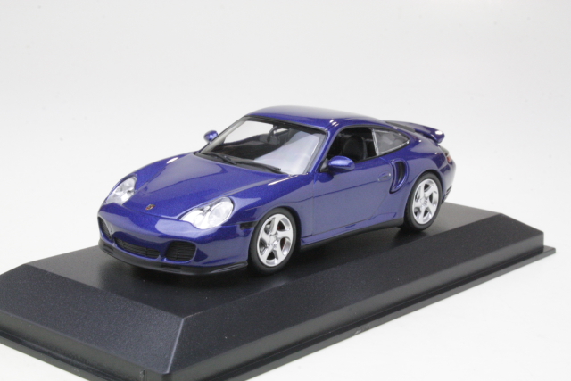 Porsche 911 Turbo (996) 1999, sininen - Sulje napsauttamalla kuva