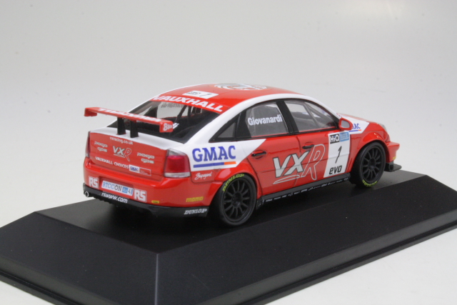 Vauxhall Vectra VXR, BTCC Champion 2008, F.Giovanardi, no.1 - Sulje napsauttamalla kuva