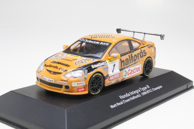 Honda Integra Type-R, BTCC Champion 2006, M.Neal, no.1