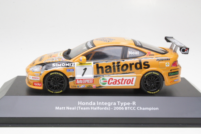 Honda Integra Type-R, BTCC Champion 2006, M.Neal, no.1