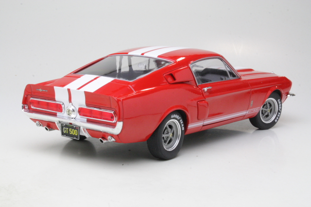 Shelby Mustang GT500 1967, red/white