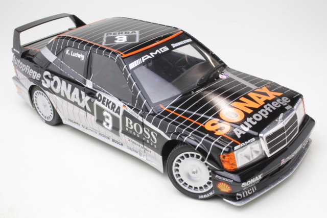 Mercedes 190E Evo2, DTM 1990, K.Ludwig, no.3 - Sulje napsauttamalla kuva