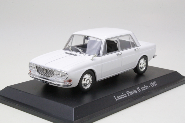 Lancia Flavia 2.serie 1967, valkoinen