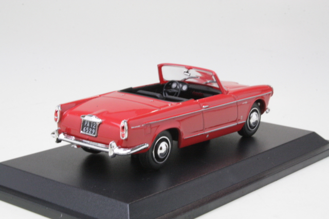 Lancia Appia Convertible Vignale 1959, punainen - Sulje napsauttamalla kuva
