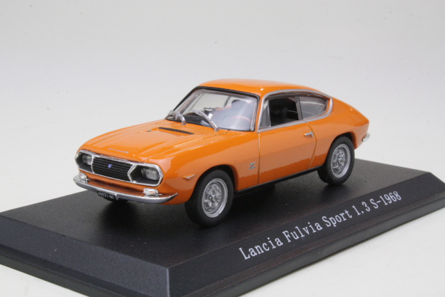 Lancia Fulvia Sport Zagato 1.3S 1968, oranssi - Sulje napsauttamalla kuva