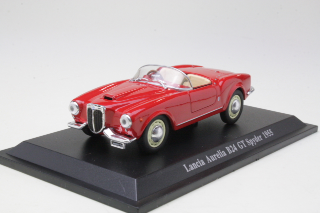 Lancia Aurelia B24 GT Spider 1955, punainen - Sulje napsauttamalla kuva