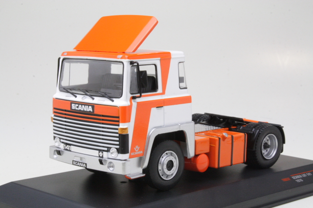 Scania LBT141 1976, white/orange "with Roof Spoiler"