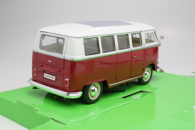 VW T1 Bus 1962, red/white