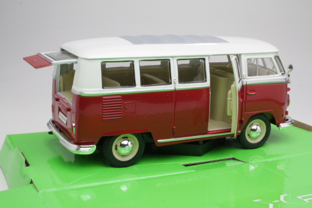 VW T1 Bus 1962, red/white