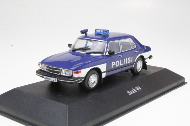 Saab 99 1983 "Poliisi" - Sulje napsauttamalla kuva
